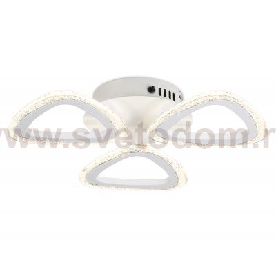 Потолочный светодиодный светильник с пультом FA4508/3 WH белый 30W 4200K/3000K/6400K D420*75 (ПДУ ИК)