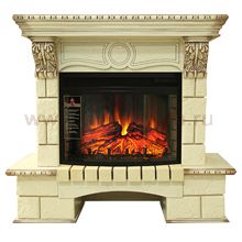 Портал Pierre Luxe шампань под очаг Dioramic 25FX Royal Flame