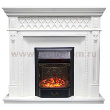 Каминокомплект Royal Flame Alexandria светлый с очагами Majestic FX / Fobos FX