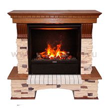 Портал Pierre Luxe сланец под очаг Dimplex Albany