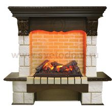 Портал Pierre Luxe с очагом Dimplex Cassette 600 дуб/темный дуб/венге