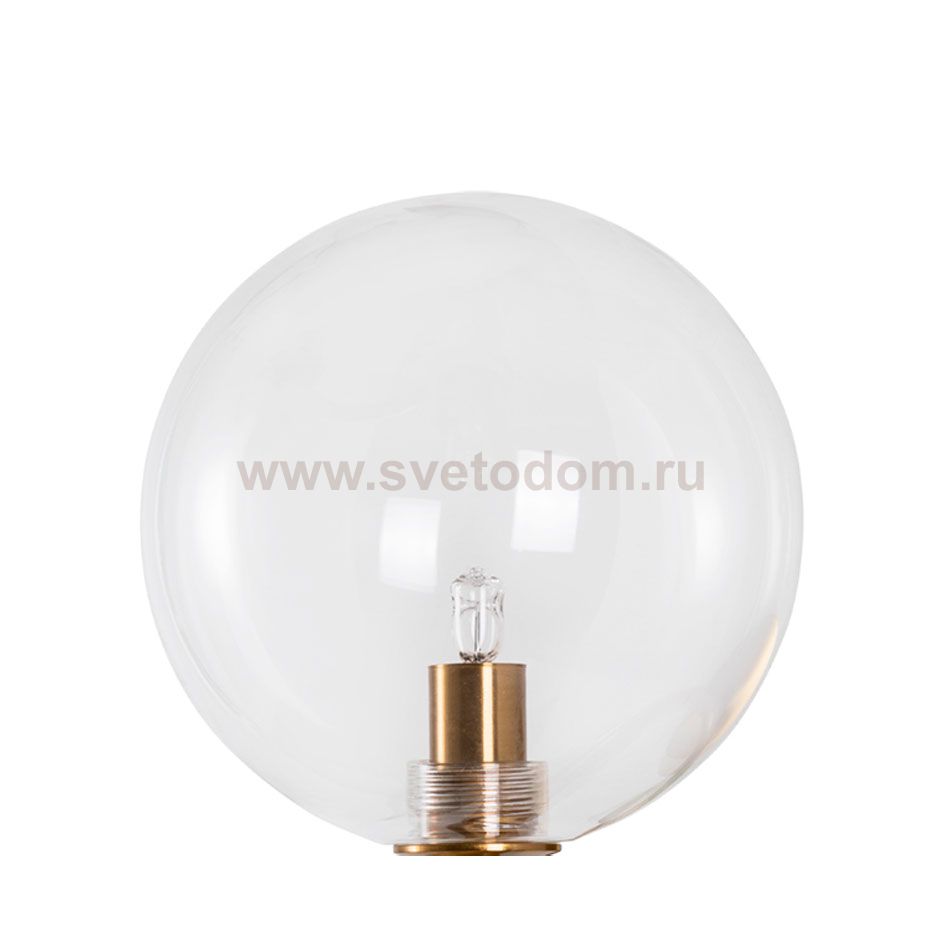 Плафон стекло прозрачный 150мм с резьбой 27мм Arte lamp A7780 ALBUS