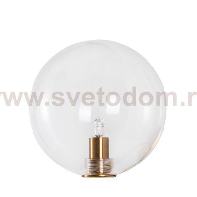 Плафон стекло прозрачный 150мм с резьбой 27мм Arte lamp A7780 ALBUS