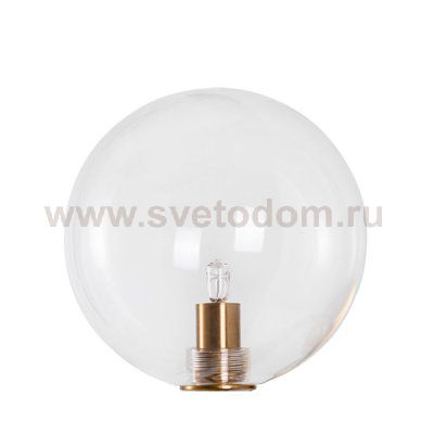 Плафон стекло прозрачный 100мм с резьбой 27мм Arte lamp A7780 ALBUS