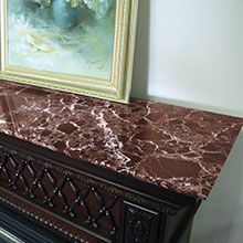 Мраморная столешница для портала Alexandria Dimplex