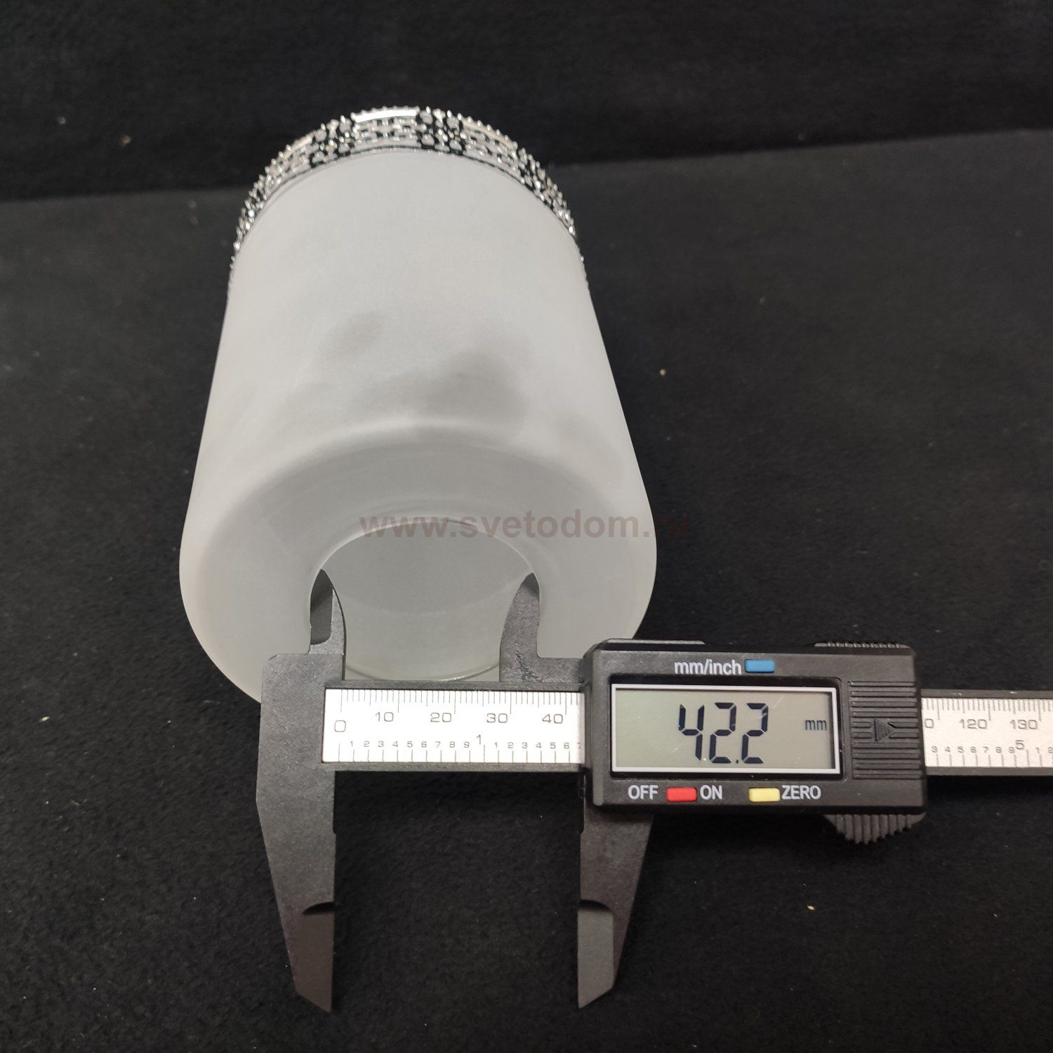 Плафон стекло 124*90мм Е27 с узором для 26330a