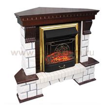 Каминокомплект Royal Flame Pierre Luxe угл. с очагом Majestic FX