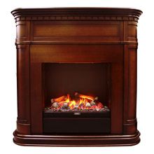 Портал Cabinet под очаг Dimplex Albany махагон коричневый антик