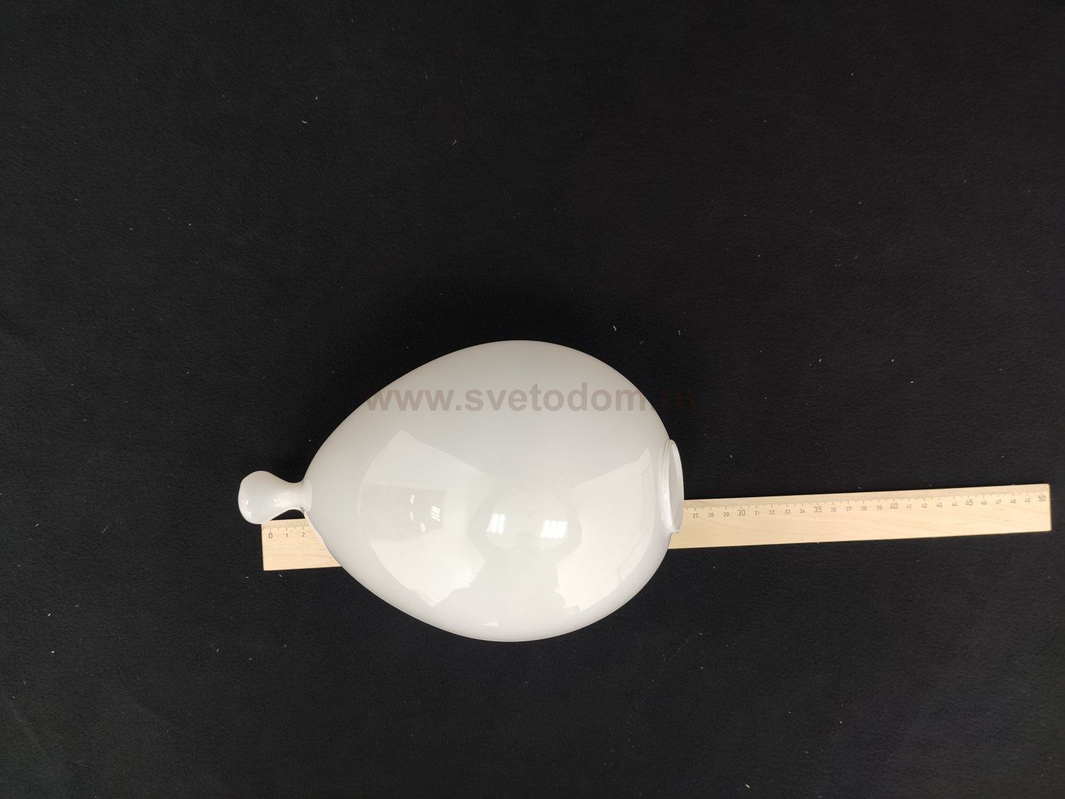 Плафон стекло белый матовый воздушный шарик Майтони