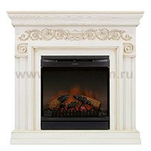 Портал Athena слоновая кость с патиной под очаг Dimplex Gannon