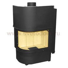 Каминная топка Hajduk Volcano (VOLCANO 2LR h one part glass)