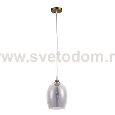 Светильник подвесной Arte lamp A4344SP-1PB PROPUS с зеркальным плафоном V2