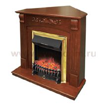 Портал Sorrento (орех) под классический очаг Royal Flame
