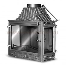 Каминная топка Kaw-Met (W 3 Dual трехсторонняя)