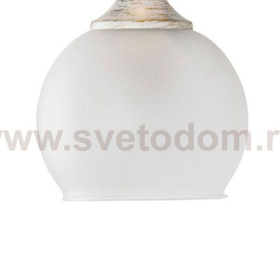 Плафон стекло шар матовый 130мм Е27 (45мм посадка) Arte Lamp A2150AP/SP GEMELLI