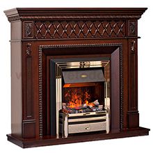 Портал Alexandria (классика Opti-Myst и Optiflame) махагон коричневый антик Dimplex