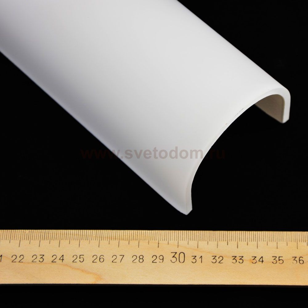 Плафон стекло белое матовое 445*80мм 3*Е14 Arte Lamp A5210AP-3 AQUA