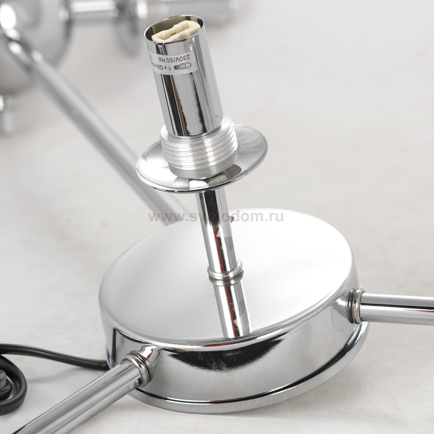 Плафон стекло шар прозрачный 153мм с резьбой 27мм Lussole LSP-8392 HARTWELL