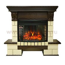 Каминокомплект Royal Flame Pierre Luxe шампань с очагом Dioramic 25 FX