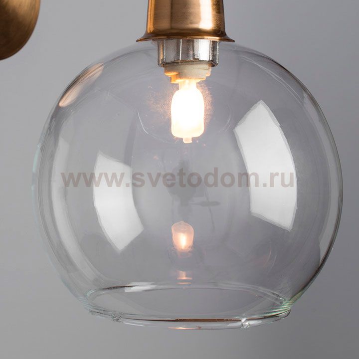 Плафон стекло прозрачный 120мм G9 (23мм посадка) Arte lamp A8564AP/PL ROSARIA
