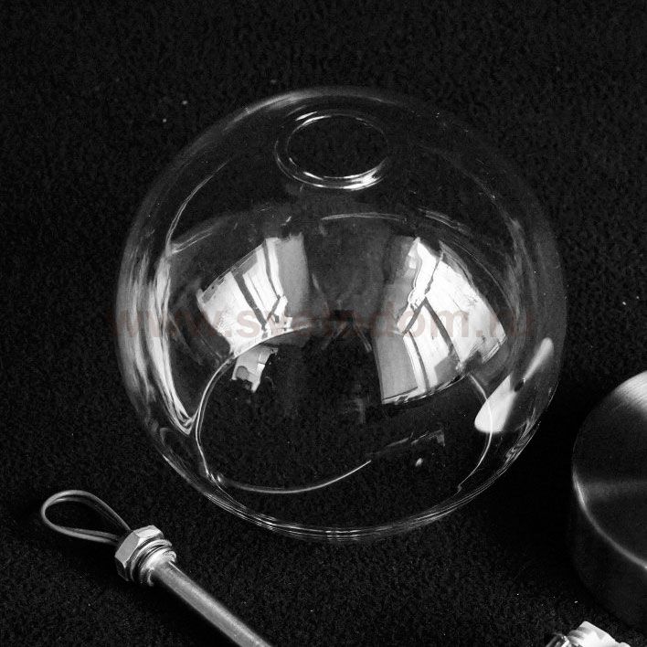 Плафон стекло прозрачный 120мм G9 (23мм посадка) Arte lamp A8564AP/PL ROSARIA