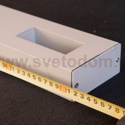 Светильник уличный столбик OL-129PE2 LED IP44 серебристый