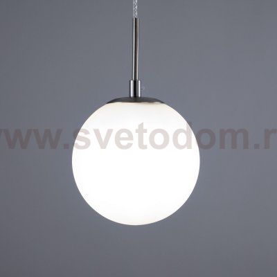 Плафон стекло матовое белое 150мм с резьбой 37мм CL102 Томми