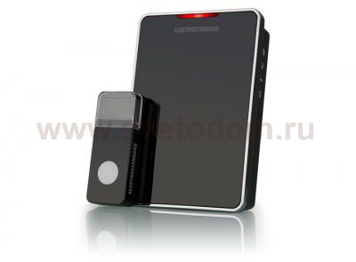 Звонок беспроводной Elektrostandard DBQ04M  WL 16M IP44 Черный