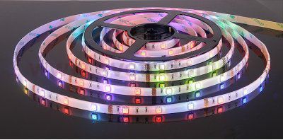 Светодиодная лента Лента светодиодная 12V 7,2W 30Led 5050 IP65 RGB, 5м Elektrostandard