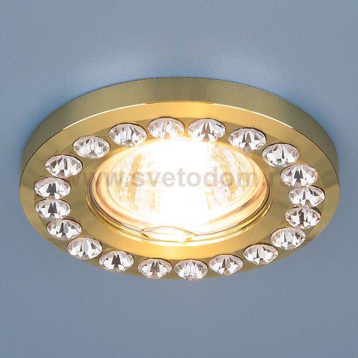 Точечный светильник Elektrostandard 8331 MR16 GD/CL золото/прозрачный