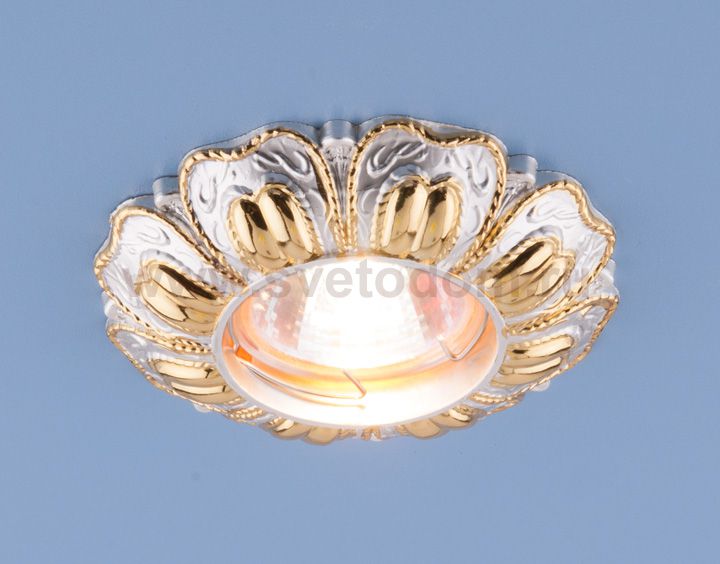 Точечный светильник Elektrostandard 7215 MR16 PSG перламутровый/золото