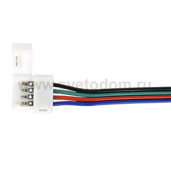 Аксессуары для светодиодной ленты Elektrostandard Коннектор 10cm для RGB светодиодной ленты гибкий одност.