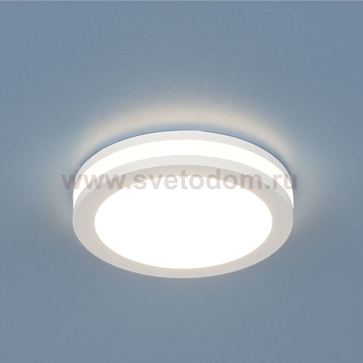 Точечный светильник со светодиодами DSKR80 5W 4200K белый Elektrostandard