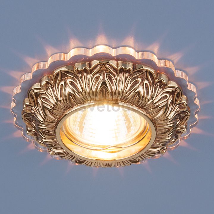 Точечный светильник Elektrostandard 6026 MR16 GD золото