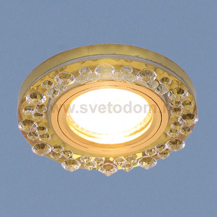 Точечный светильник Elektrostandard 8260 MR16 YL/GD зеркальный/золото