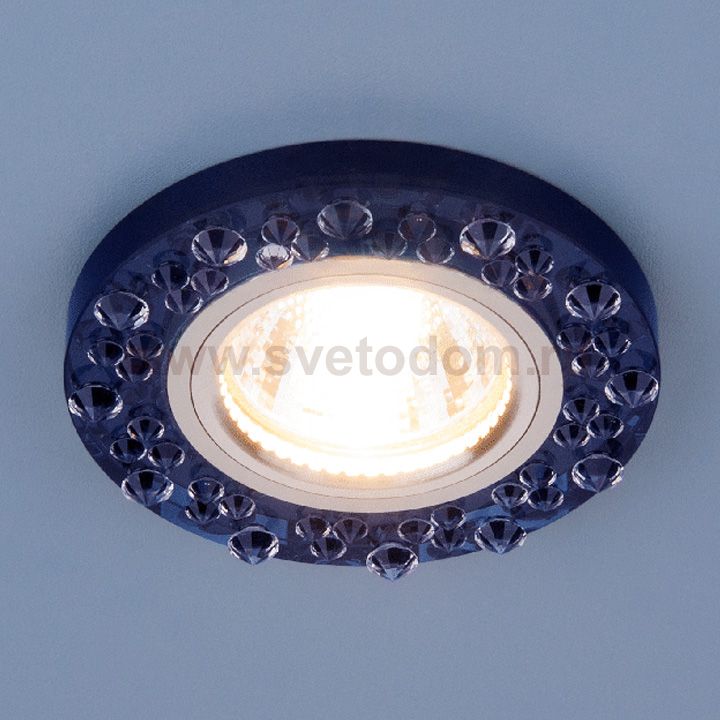 Точечный светильник Elektrostandard 8260 MR16 SP/CH сапфир/хром