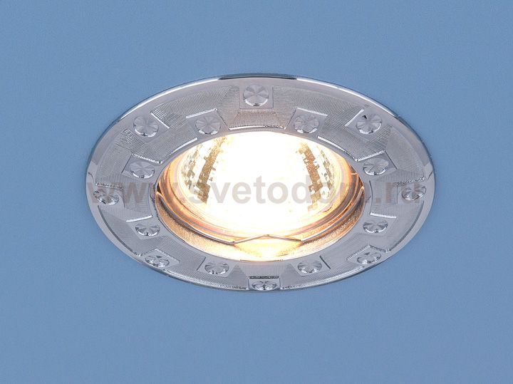 Точечный светильник для подвесных, натяжных и реечных потолков Elektrostandard 7202 хром (CH)