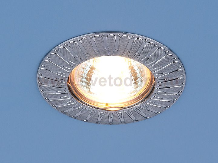 Точечный светильник для подвесных, натяжных и реечных потолков Elektrostandard 7203 сатин хром (SCH)