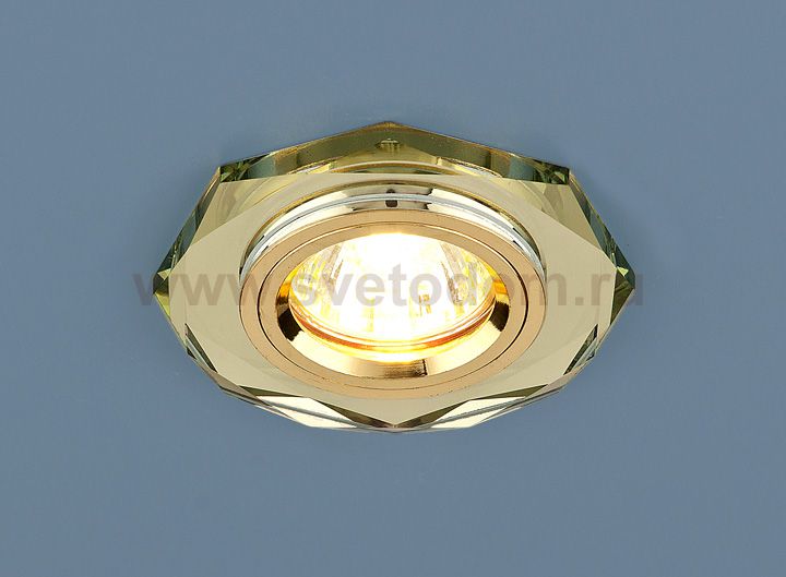 Точечный светильник Elektrostandard 8020/2 YL/GD (зеркальный / золотой)