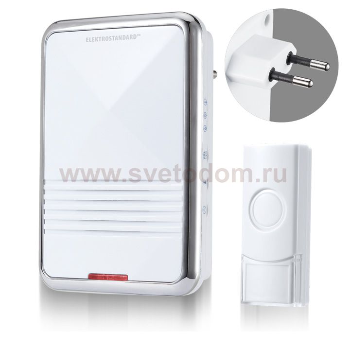 Звонок беспроводной 36M IP44 DBQ11M AC белый Elektrostandard