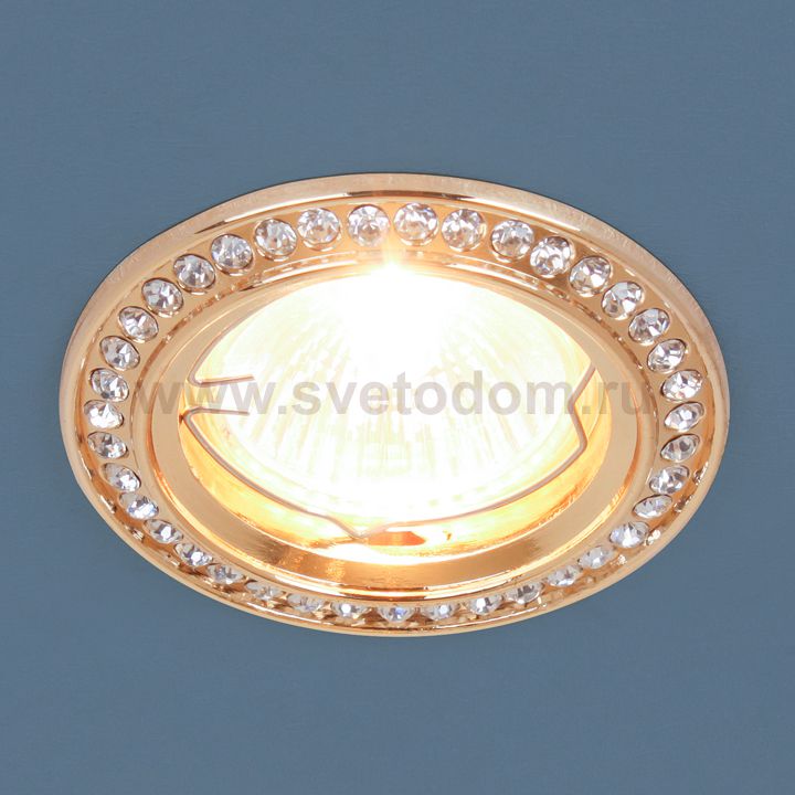 Точечный светильник Elektrostandard 8332 MR16 GD/CL золото/прозрачный