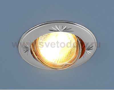 Точечный светильник Elektrostandard 104A PS/N перламутровое серебро / никель
