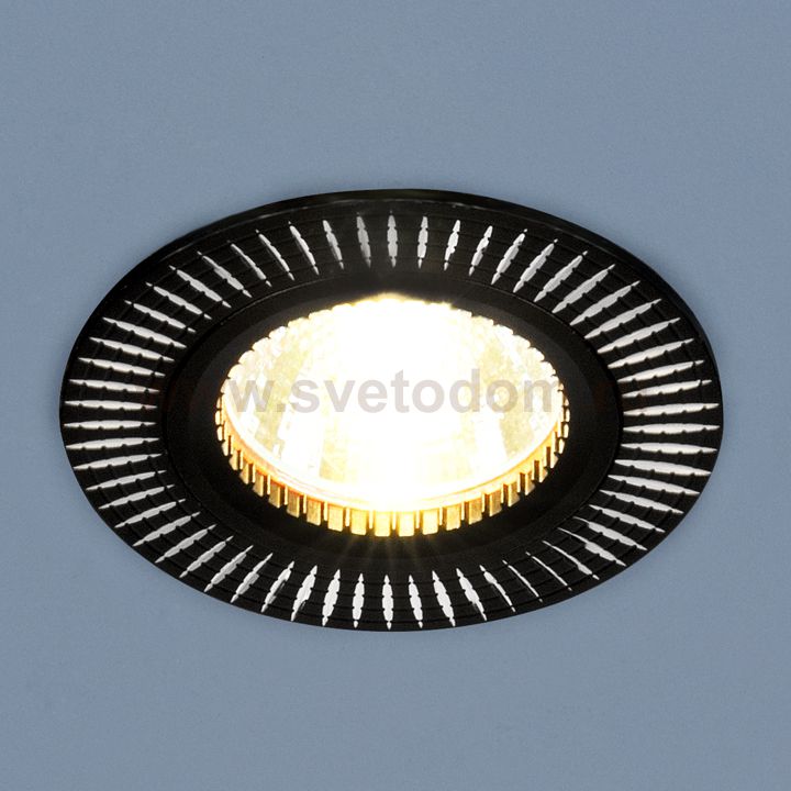 Точечный светильник Elektrostandard 2003 MR16 BK/SL черный/серебро