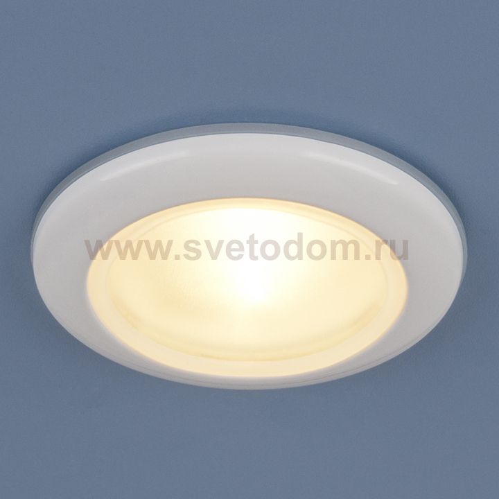 Влагозащищенный точечный светильник 1080 MR16 WH белый Elektrostandard