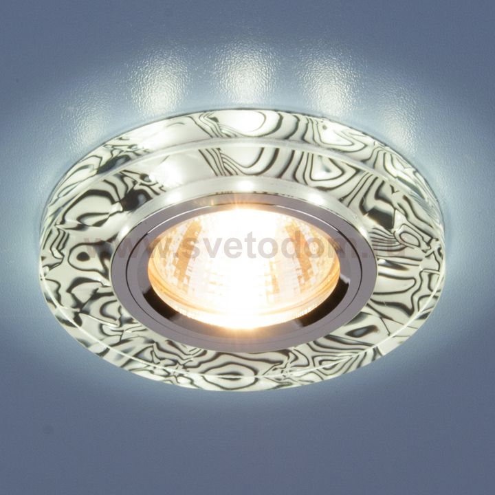 Точечный светильник светодиодный Elektrostandard 8371 MR16 WH/BK белый/черный