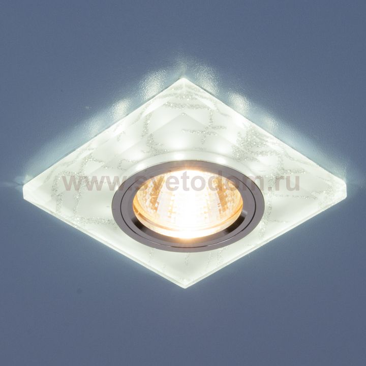 Точечный светильник светодиодный 8361 MR16 WH/SL белый/серебро Elektrostandard