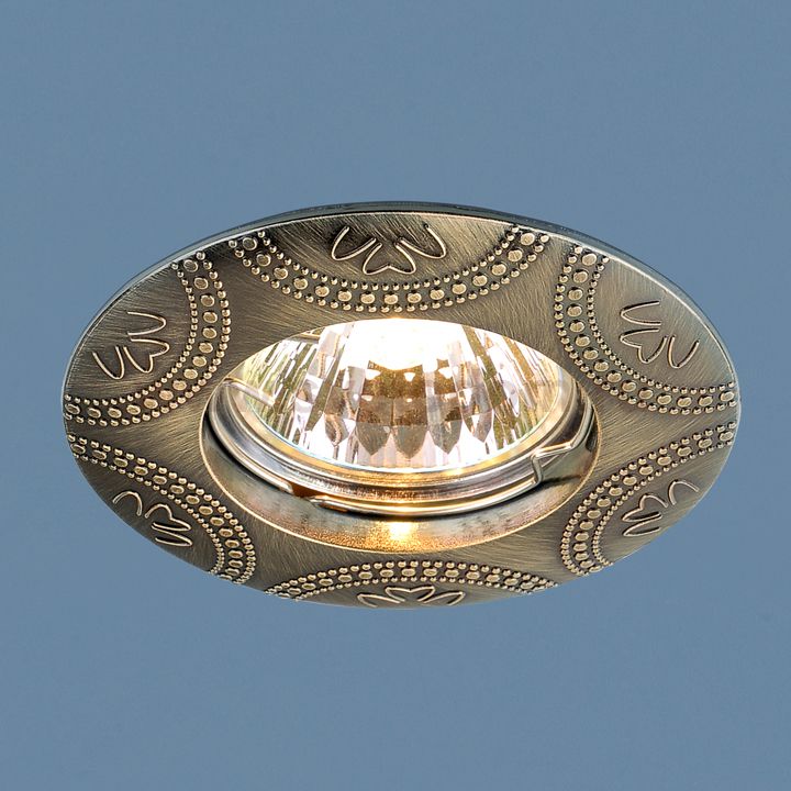 Точечный светильник Elektrostandard 602 MR16 GAB бронза