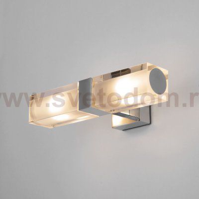 Влагостойкий настенный светильник Duplex 2x28W 1228 AL14 хром Elektrostandard