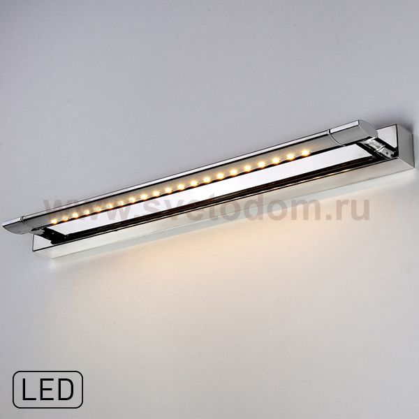 Настенный светодиодный светильник Elektrostandard Twist 5 W хром