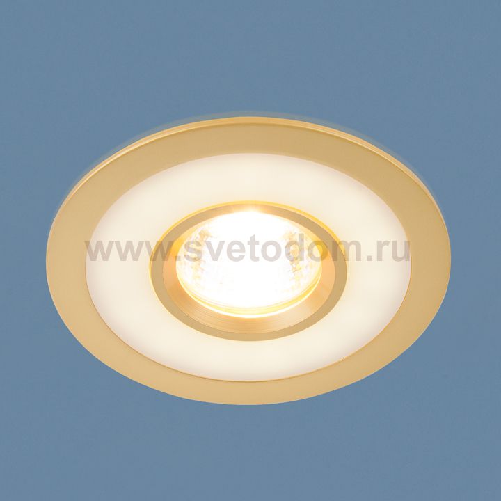 Точечный светильник светодиодный Elektrostandard 1052 MR16 GD золото